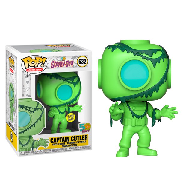 Funko Pop! Animation Scooby-Doo Captain Cutler (Glow) Exclusive Figure 632