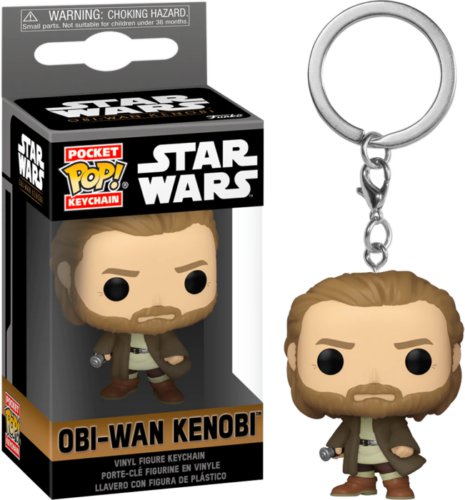 Funko Pocket Pop! Keychain - Star Wars Obi-Wan Kenobi: Obi-Wan Kenobi Vinyl Key