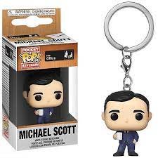 Funko pop key chain llavero the office prison michael scott figure figura collector toy