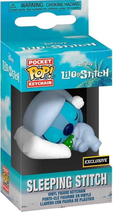 Funko pop key chain llavero disney sleeping stith figure figura collector toy