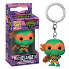 Funko pop key chain llavero tortugas ninja turtles michelangelo figure figura collector toy