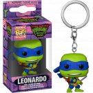 Funko pop key chain llavero tortugas ninja turtles leonardo figure figura collector toy