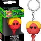 Funko pop key chain llavero rick and morty kirkland figure figura collector toy