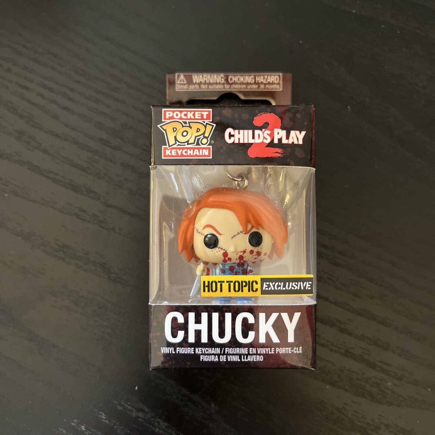 Funko pop key chain llavero chucky hot topic figure figura collector toy