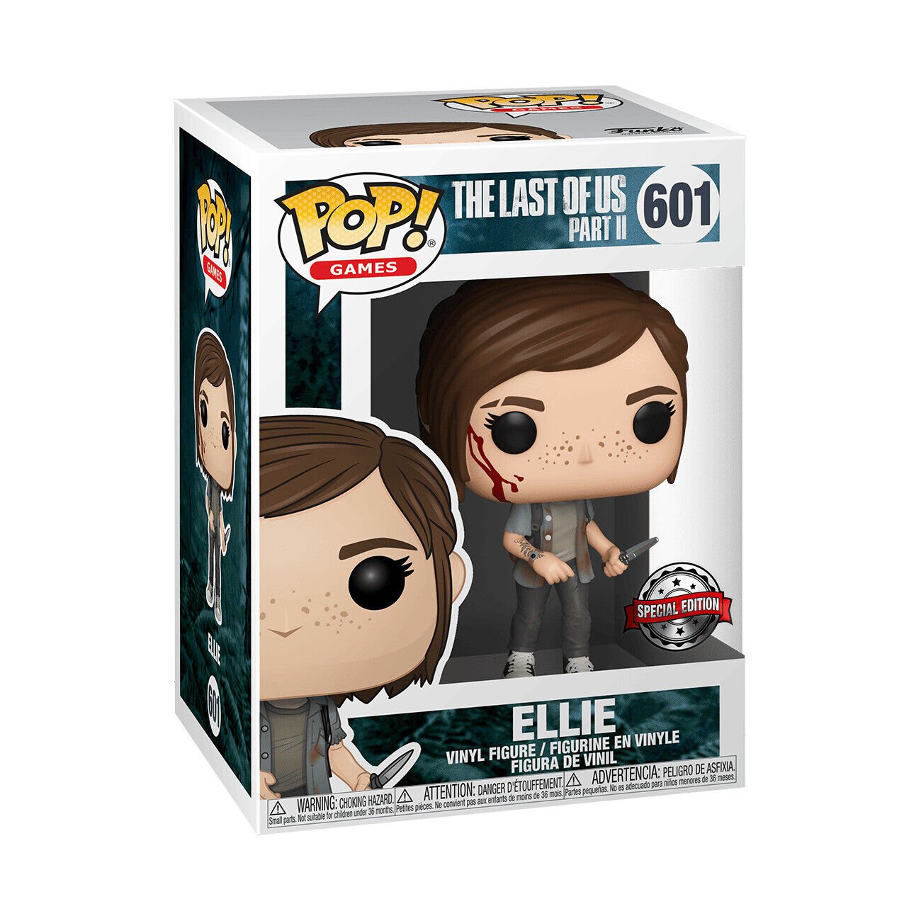 Funko Pop! Animation 601 the last of us part II ellie Exclusive Figure