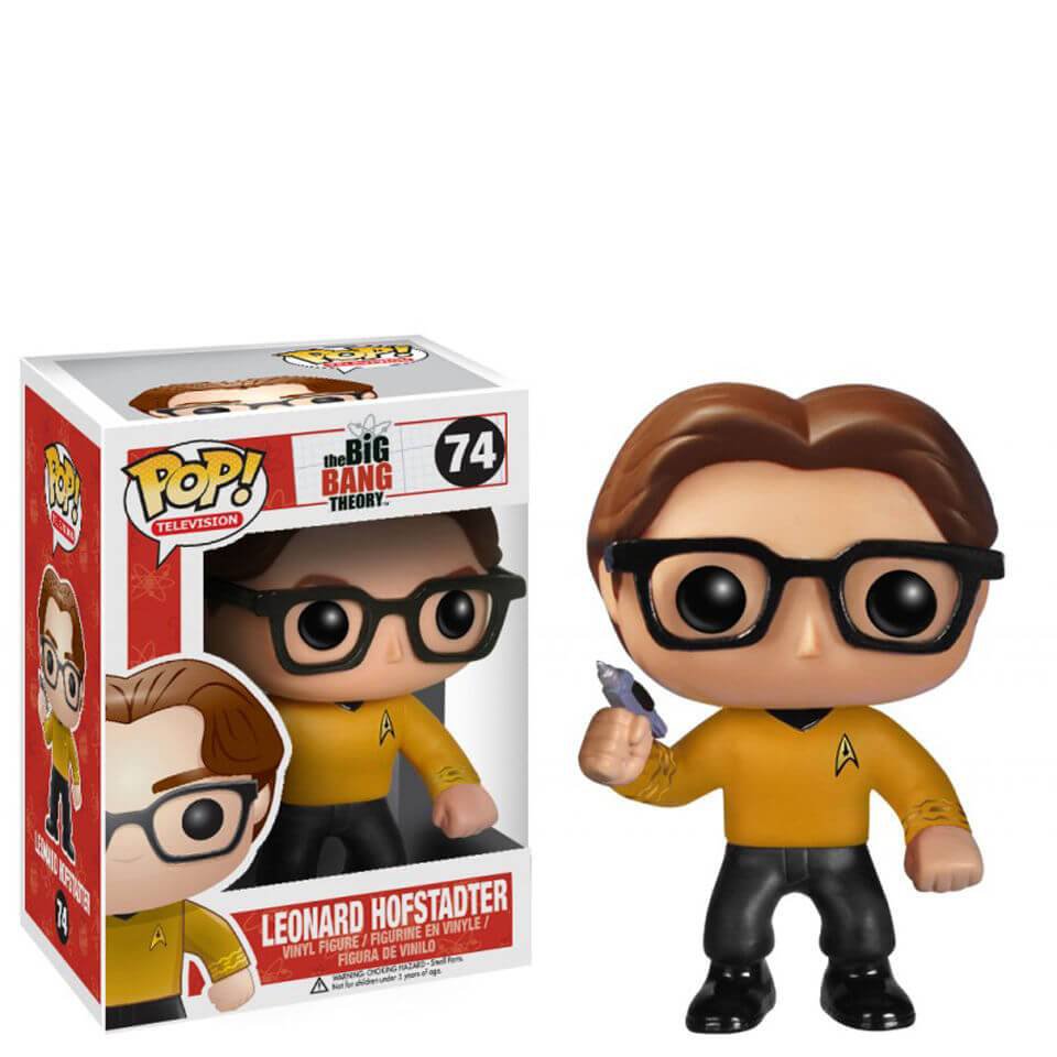 Funko Pop! Animation THE BIG BANG THEORY LEONARD STAR TREK Exclusive Figure #74