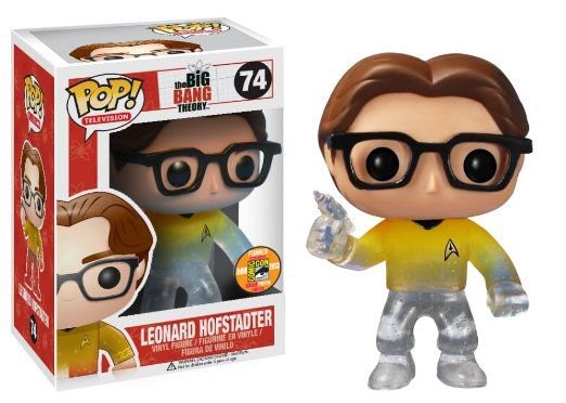 Funko Pop! Animation THE BIG BANG THEORY LEONARD STAR TREK Exclusive Figure #74