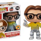 Funko Pop! Animation THE BIG BANG THEORY LEONARD STAR TREK Exclusive Figure #74