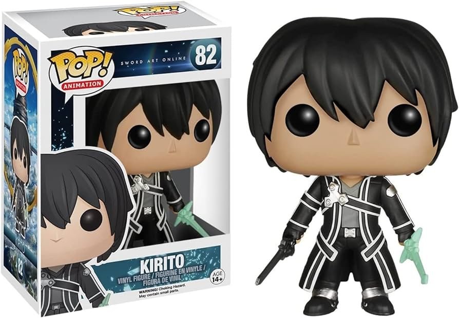 Funko Pop! Anime Sword Art Online kirito 82 Action figure