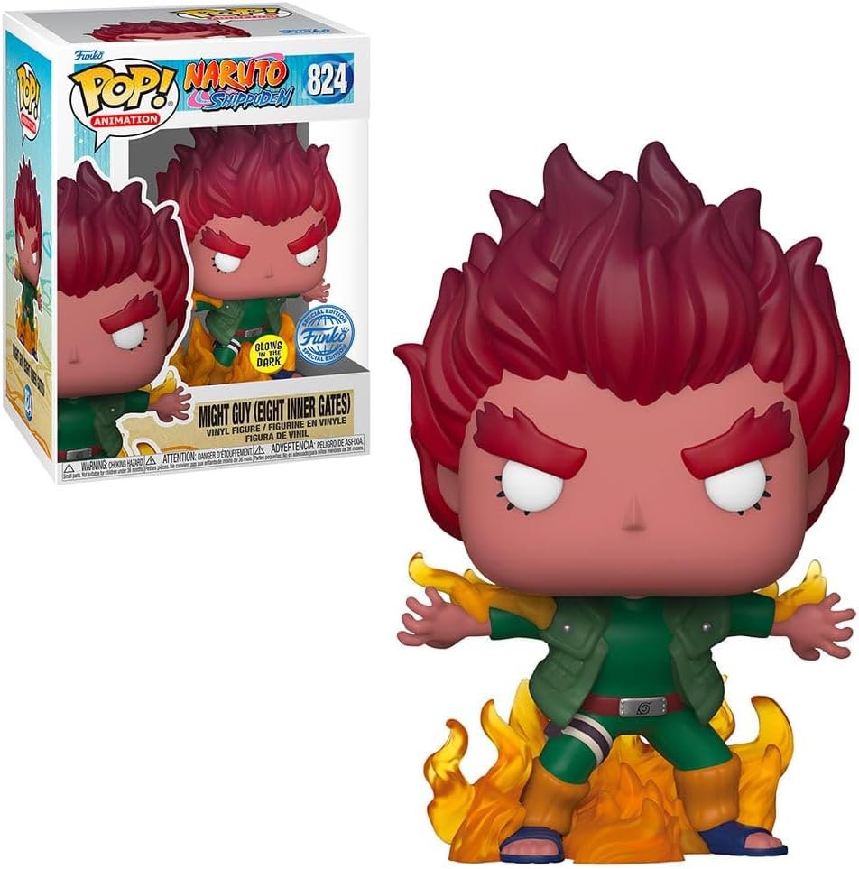 Funko Pop! Animation Might Guy (Eight Inner Gates) #824 Exclusive Figure