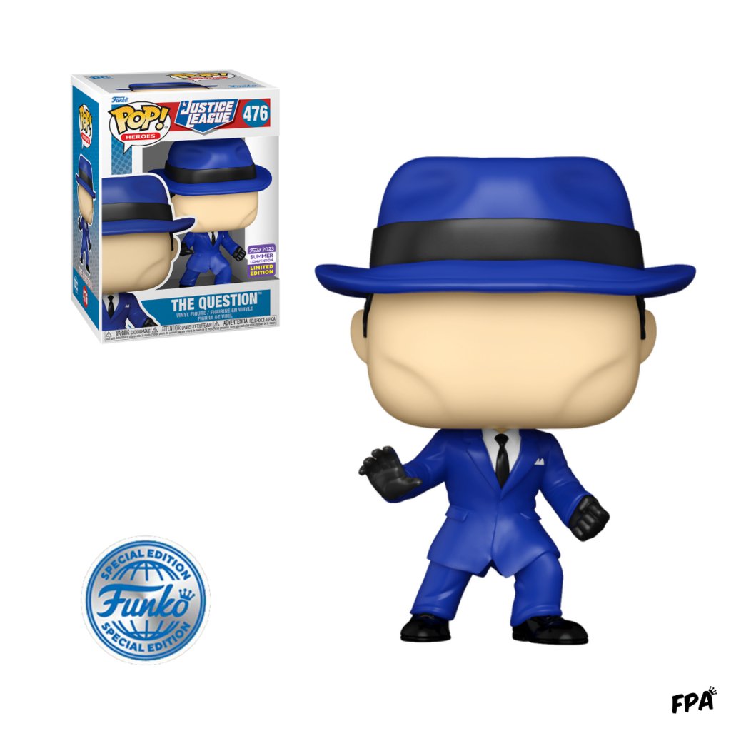 Funko Pop! justice league the question 476 Exclusive Figure