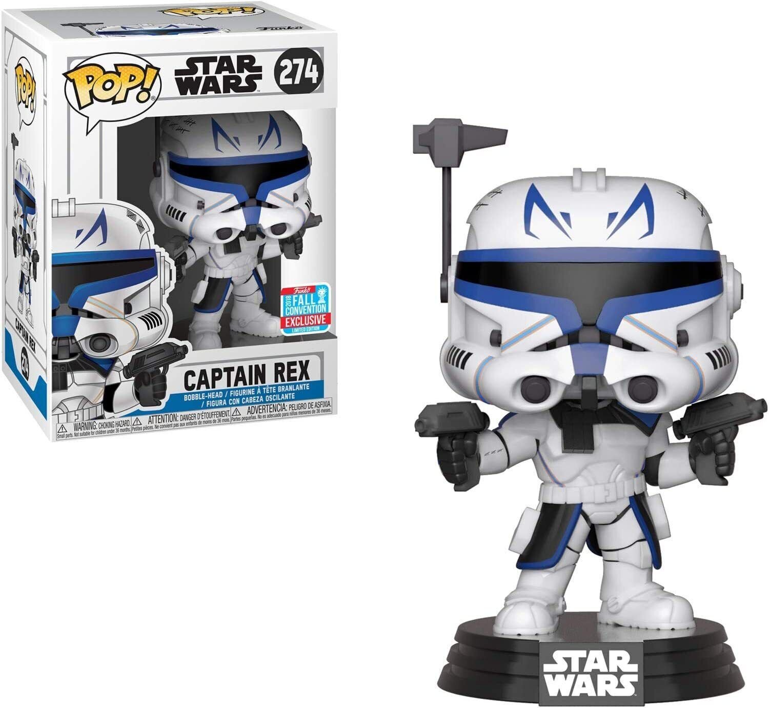 Funko Pop! 274 captain rex star wars exclusive Figure toy toys vinyl