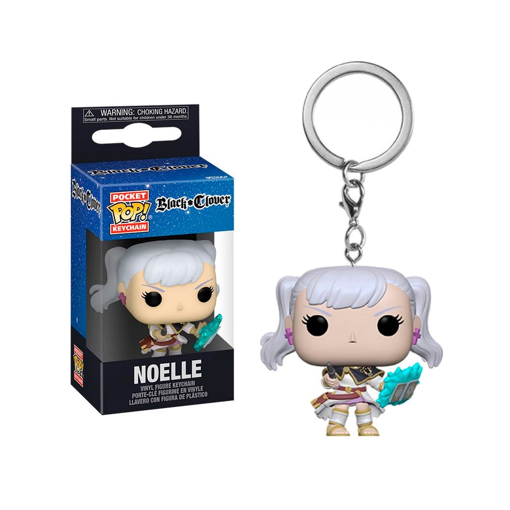 Funko POP! keychain black clover noelle llavero pocket figure toy