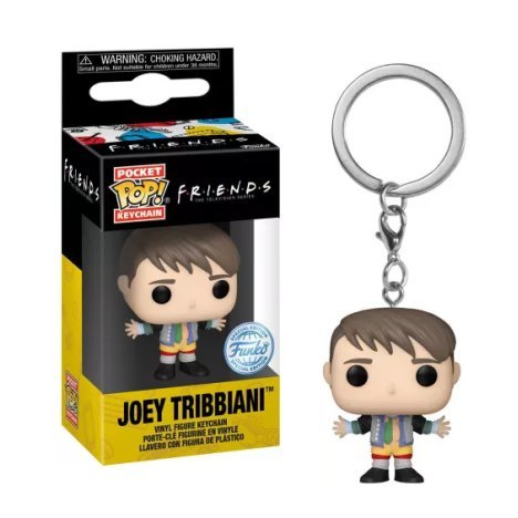 Funko POP! keychain friends joey tribbiani llavero pocket figure toy