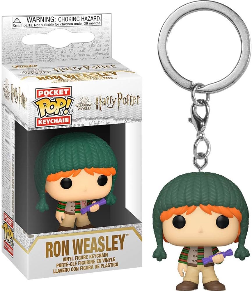 Funko POP! keychain harry potter ron weasley llavero pocket figure toy