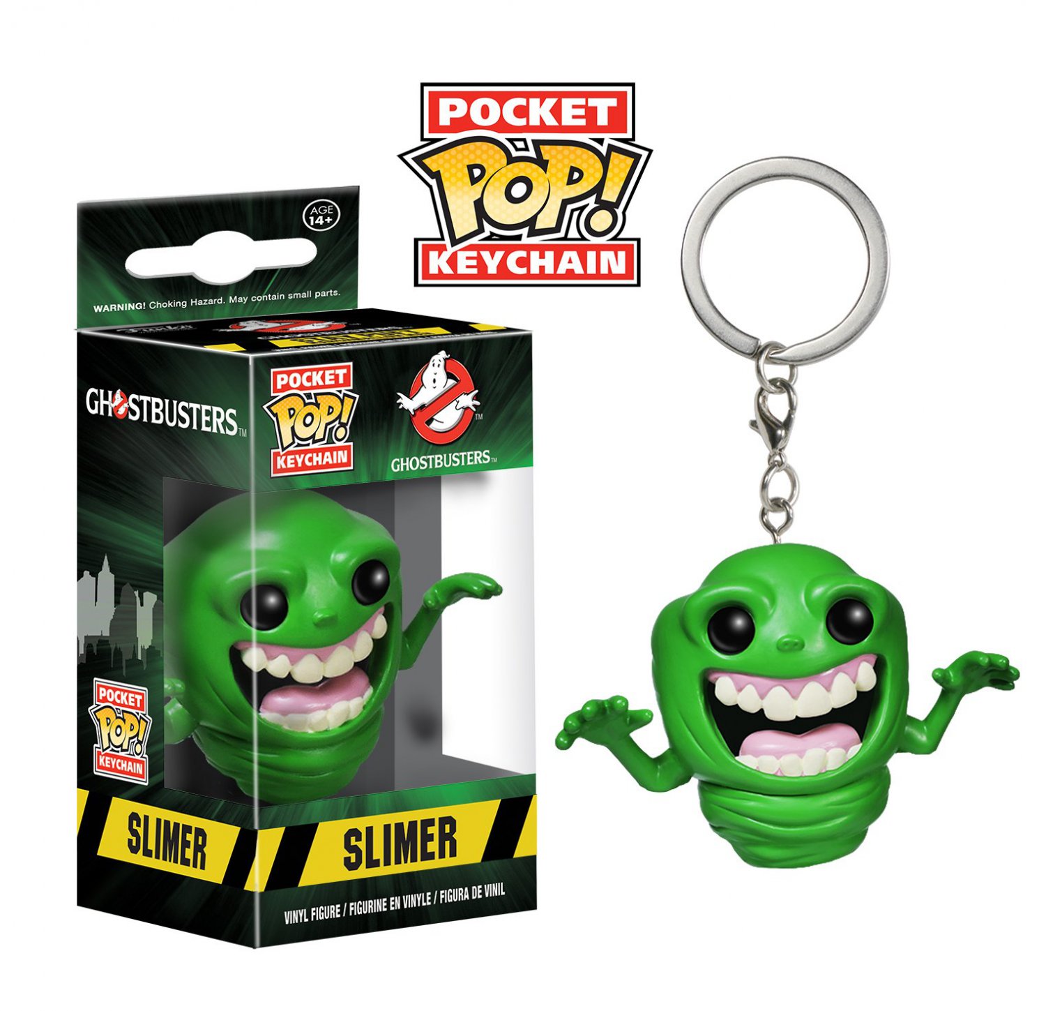 Funko POP! pocket keychain cazafantasmas ghostbusters slimer llavero pocket figure toy