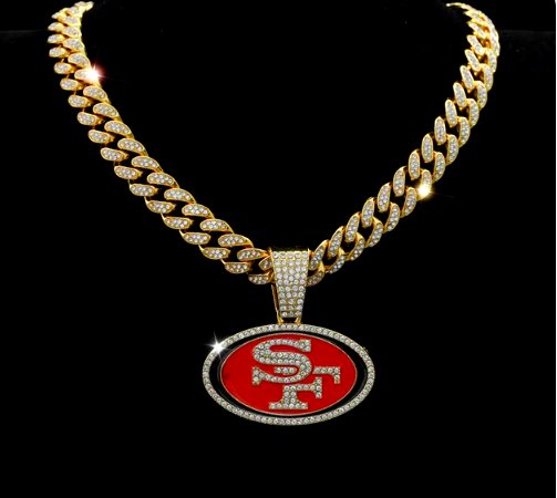 Colgante pendant championship san francisco 49ers NFL football american futbol EEUU unites states
