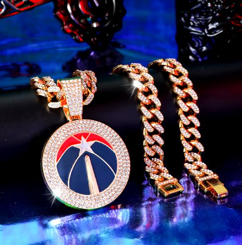 Colgante pendant championship washington wizards NBA basket baloncesto EEUU unites states