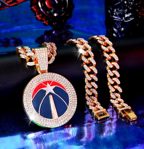 Colgante pendant championship washington wizards NBA basket baloncesto EEUU unites states