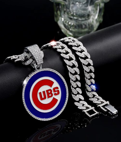 Colgante pendant championship chicago cubs MLB baseball beisbol EEUU unites states