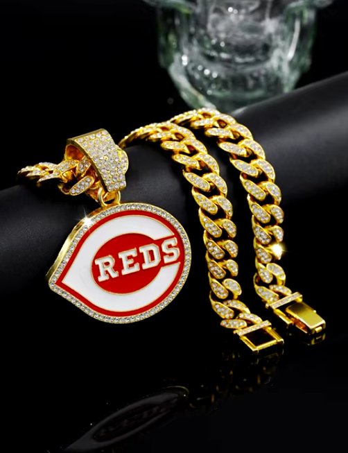 Colgante pendant championship cincinnati reds MLB baseball beisbol EEUU unites states