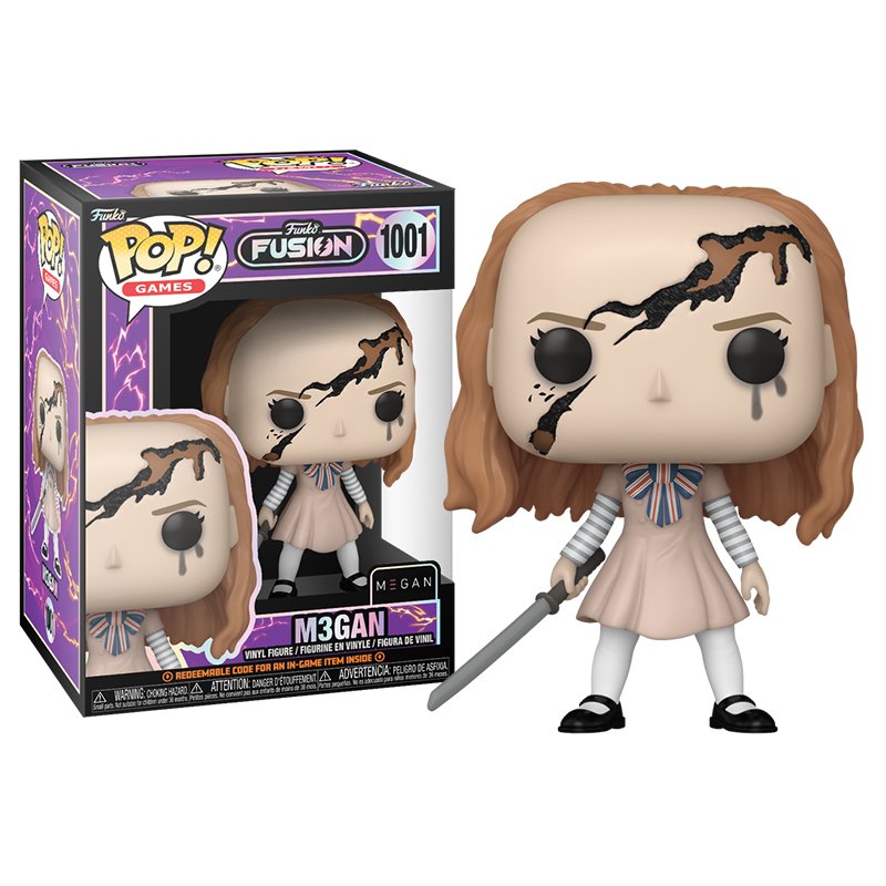 Funko Pop! m3gan fusion 1001 figura tv toy toys
