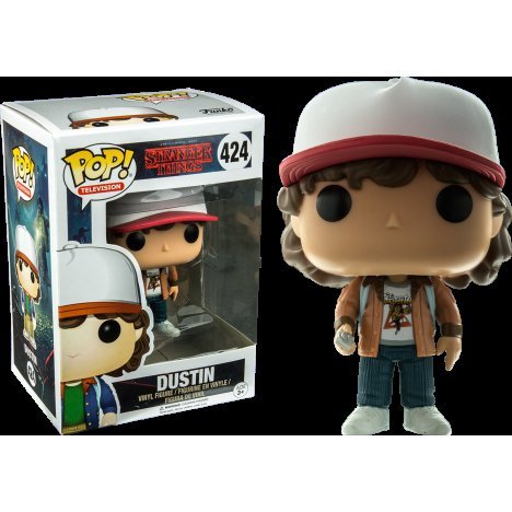 Funko Pop! 424 Stranger Things: Dustin brown jacket figure figura tv toy toys