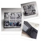 One piece monkey luffy anime cartera billetera wallet collector