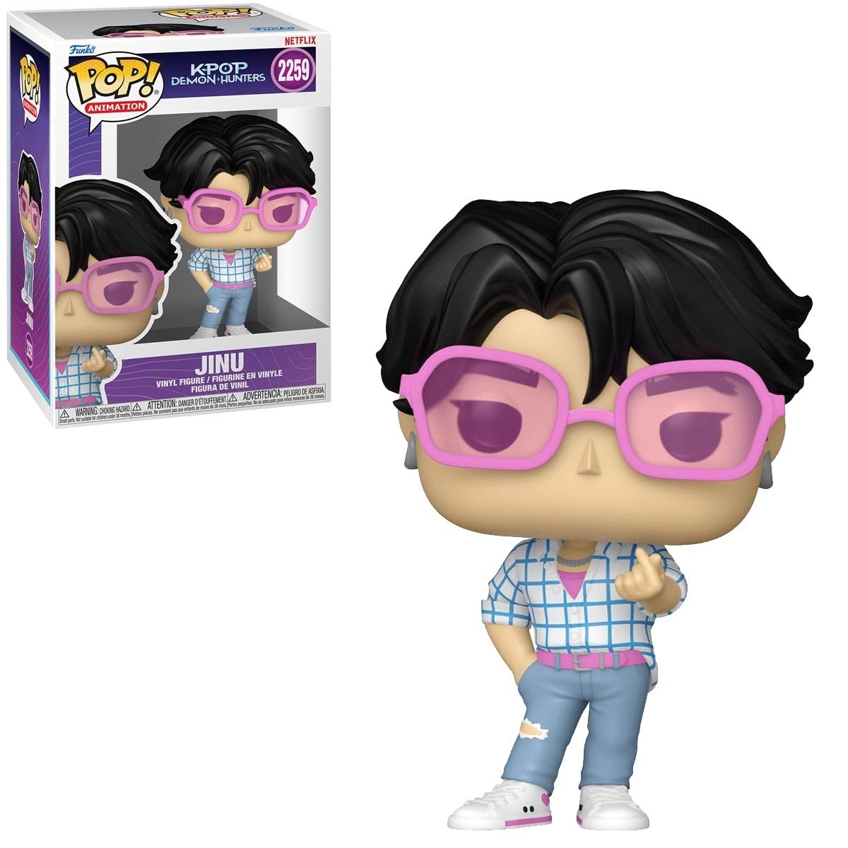 Funko Pop! 2256 K-POP Demon Hunters Jinu figure figura tv toy toys