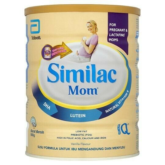 ABBOTT Similac Mom Milk Powder with DHA 900g (Pregnant & Breastfeeding