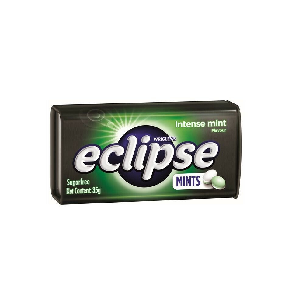 1x Eclipse Mints Breath Freshener Sweet Candy Spearmint Flavor 50 Mints