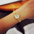 New Luxury Geneva Brand fashion gold watch women Crystal Stainless Steel quartz wrist watch