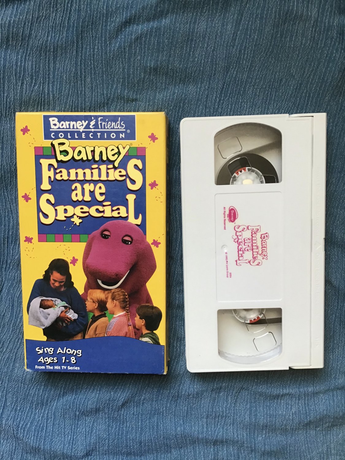 Barney & Friends Barney Families Are Special Vhs