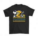 The Green Bay Packers Joe Cool And Woodstock Snoopy T-Shirt Size S to 3XL