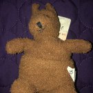 Russ Vintage Home Buddies "Pockets" Kangaroo 5 Inch Terry Bean Bag