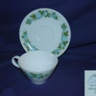 Noritake Blue Orchard Pattern 3 Cup and Saucer Sets