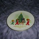 Gorham 1973 Happy Merry Christmas Tree Plate