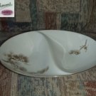 Sango Larchmont 1 Oval Divided Vegetable Serving Dish