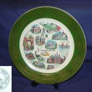 State of Virginia Collector Souvenir Plate Sanders Mfg Company Nashville TN