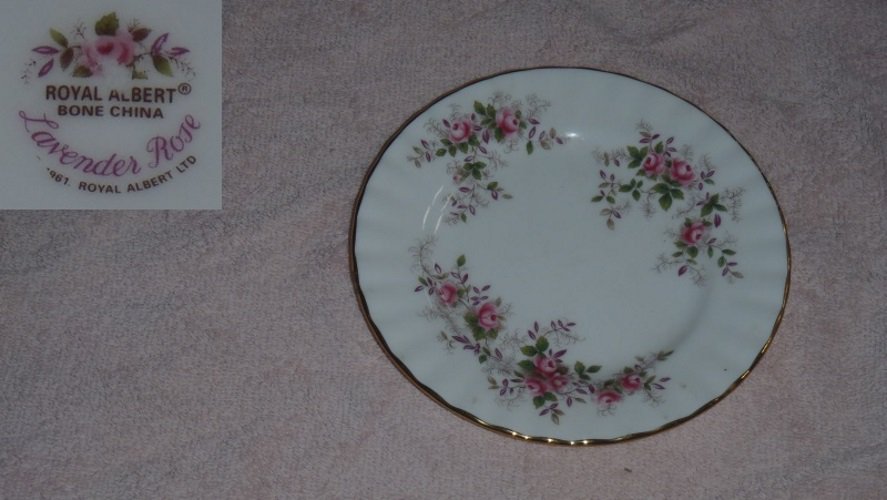 Royal Albert Lavender Rose 1 Bread and Butter Plate