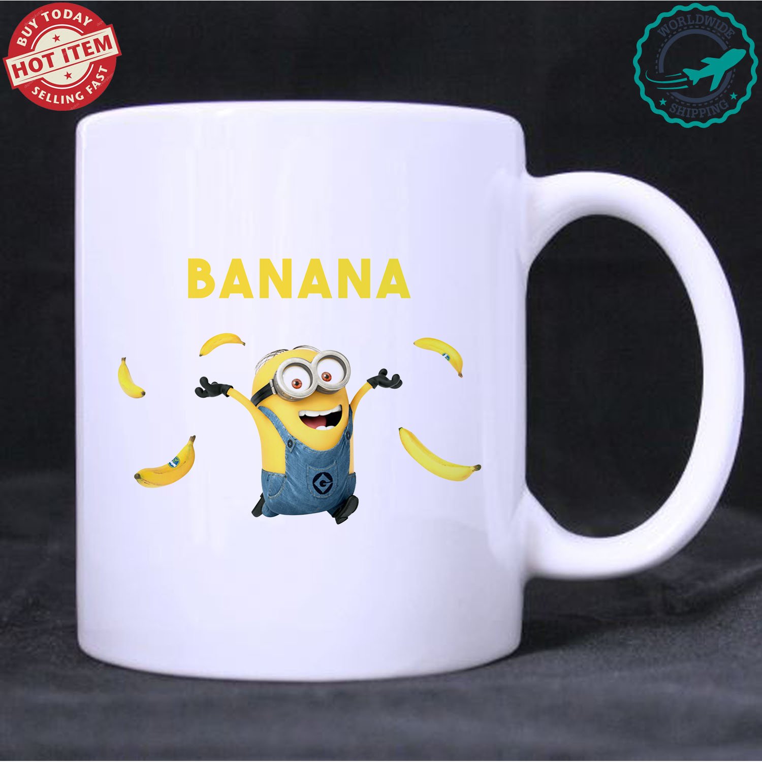 3 MINIONS, DESPICABLE ME, MIB Mug