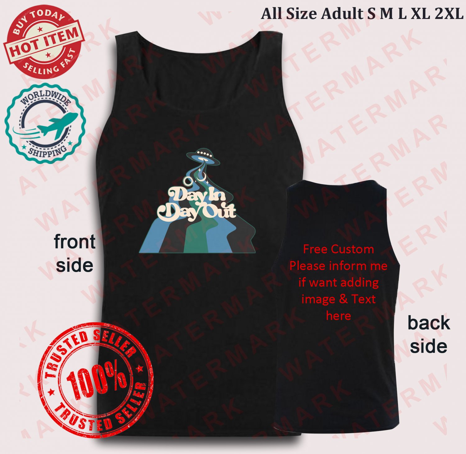 DAY IN DAY OUT FEST 2024 tank top