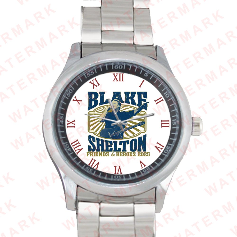 BLAKE SHELTON HITS THE ROAD WITH HIS &acirc;��FRIENDS & HEROES&acirc;�� 2025 TOUR WATCHES
