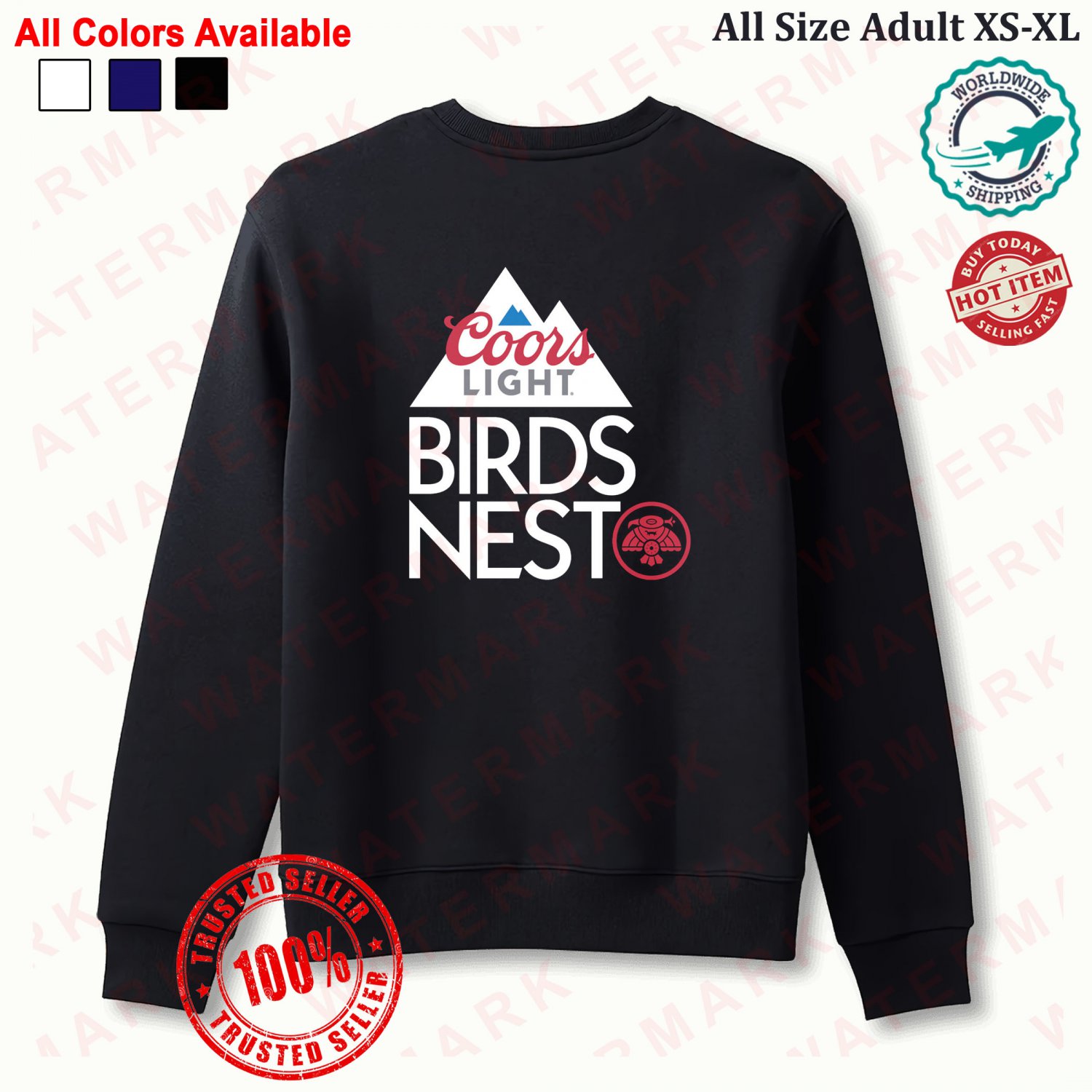 COORS LIGHT BIRDS NEST MUSIC FESTIVAL 2025 Sweatshirt