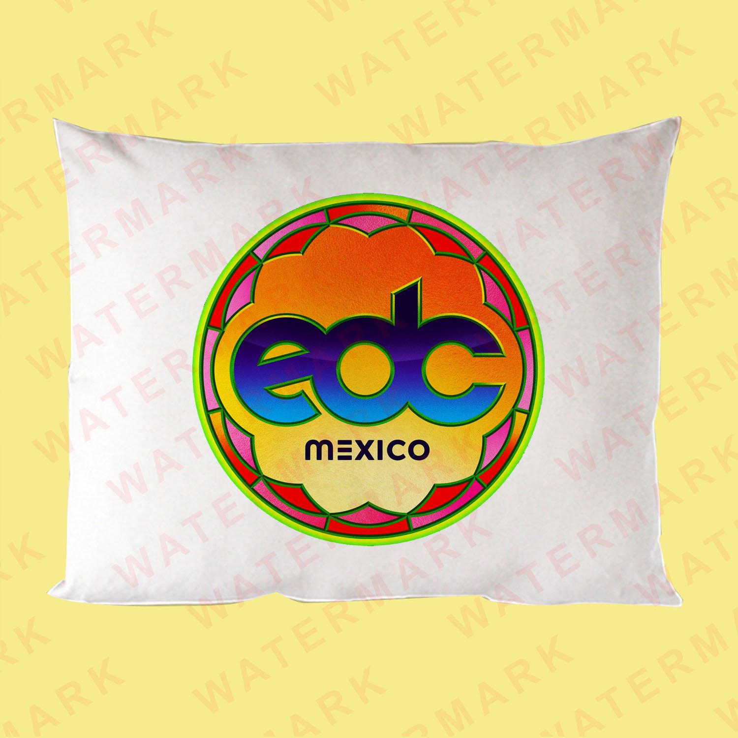 ELECTRIC DAISY CARNIVAL (EDC) MEXICO MUSIC FESTIVAL 2025 Pillow Cases