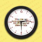 5 AMAZING NINJA DUDE COMIC COVER Wall Clocks