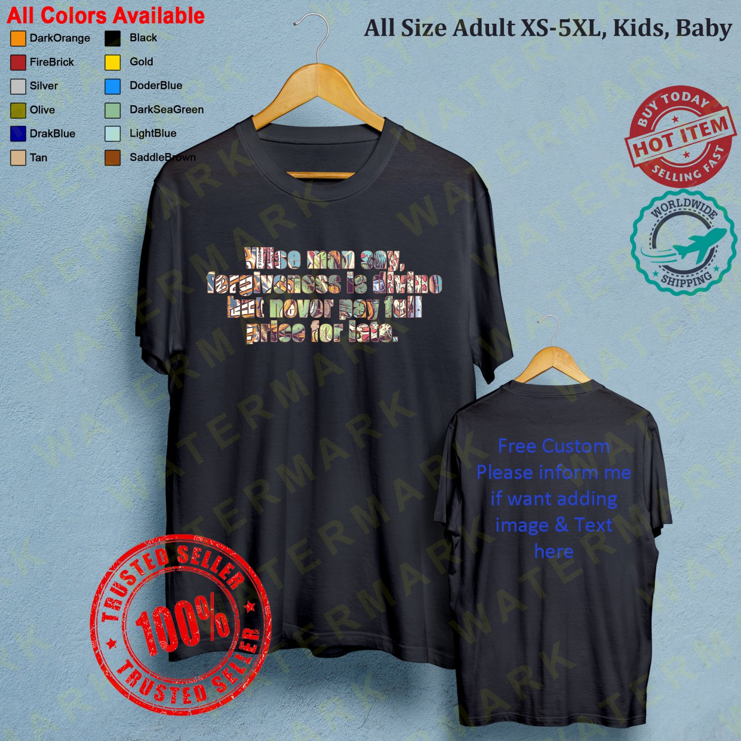 5 AMAZING NINJA DUDE COMIC COVER T-Shirt All Size Adult S-5XL