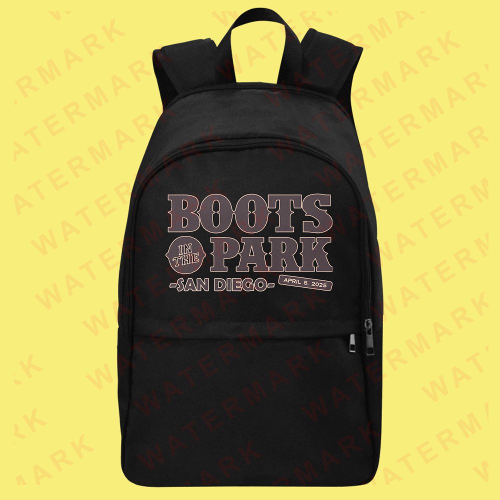 BOOTS IN THE PARK SAN DIEGO MUSIC FESTIVAL 2025 Backpack Bags