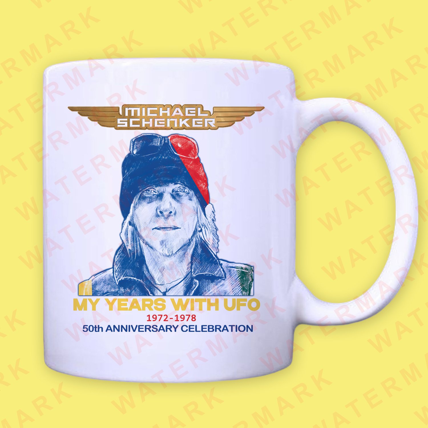 MICHAEL SCHENKER MY YEARS WITH UFO TOUR 2025 Mug