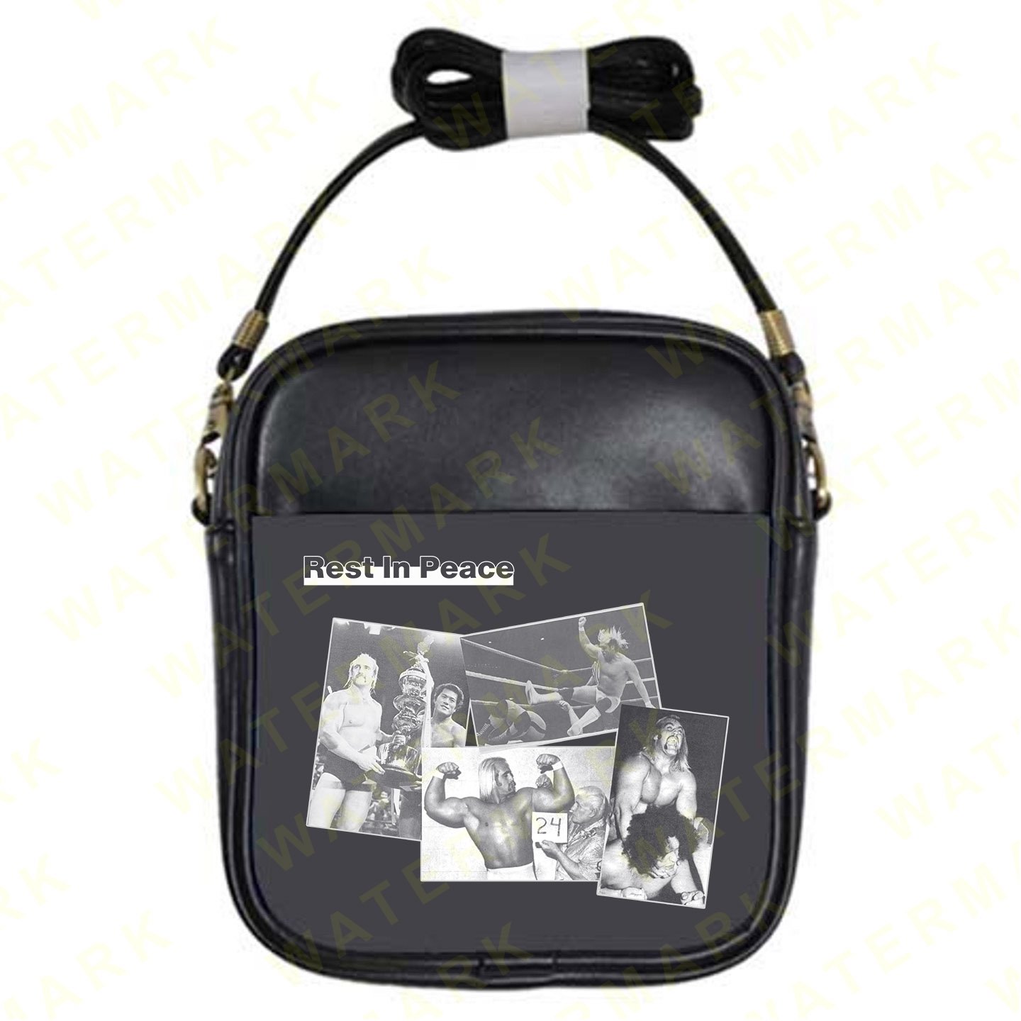 2 R.I.P HULK HOGAN sling bags